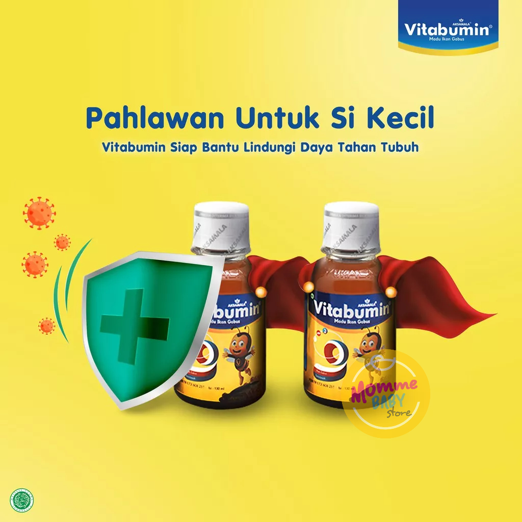 Vitabumin 60ml / 130ml Vitamin Madu Anak vitamin anak madu anak sehat Madu Gizidat Madu Vitabumin Madu Anak Sehat Paramorina