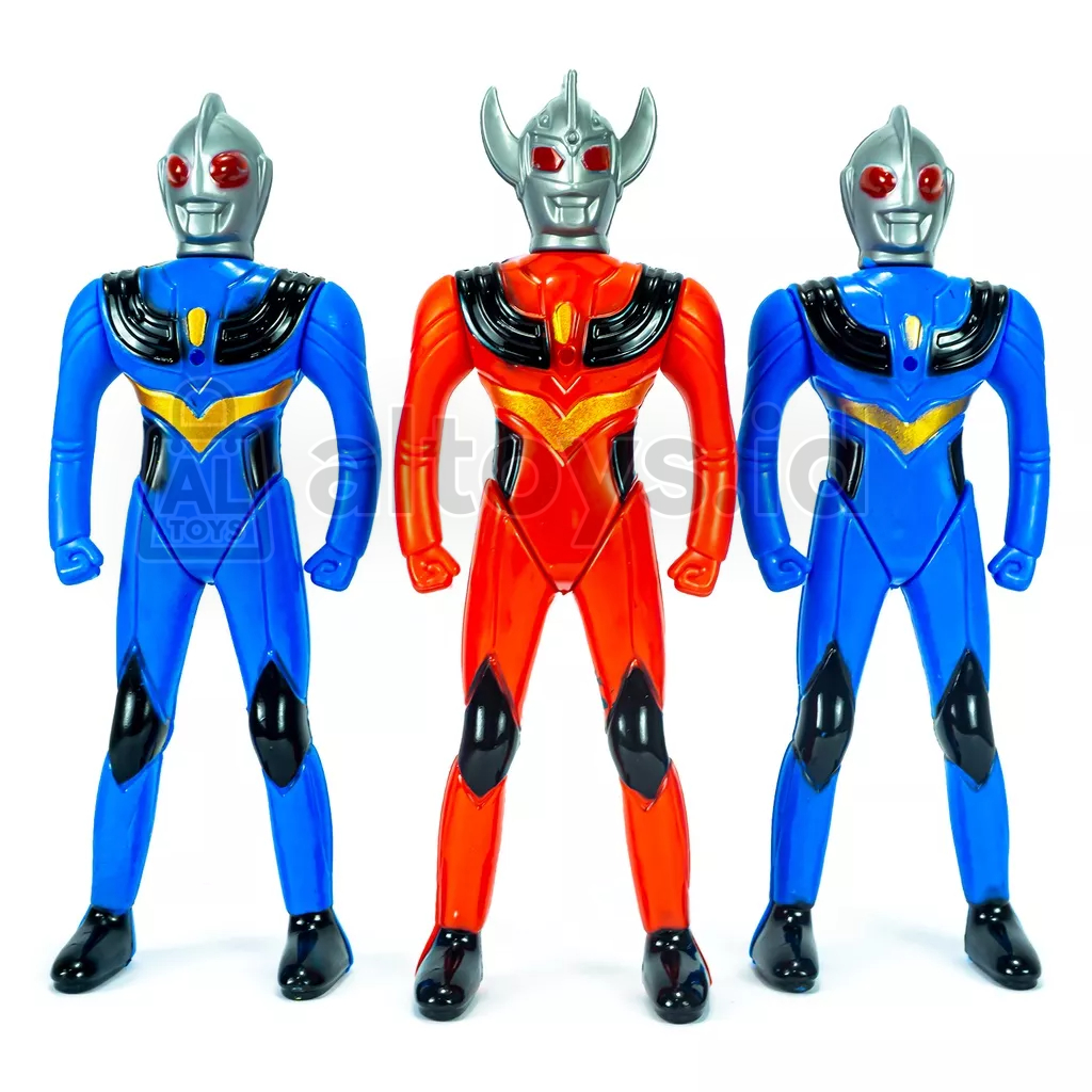 Mainan Robot Figure Ultraman Set 3pcs Murah WJS146