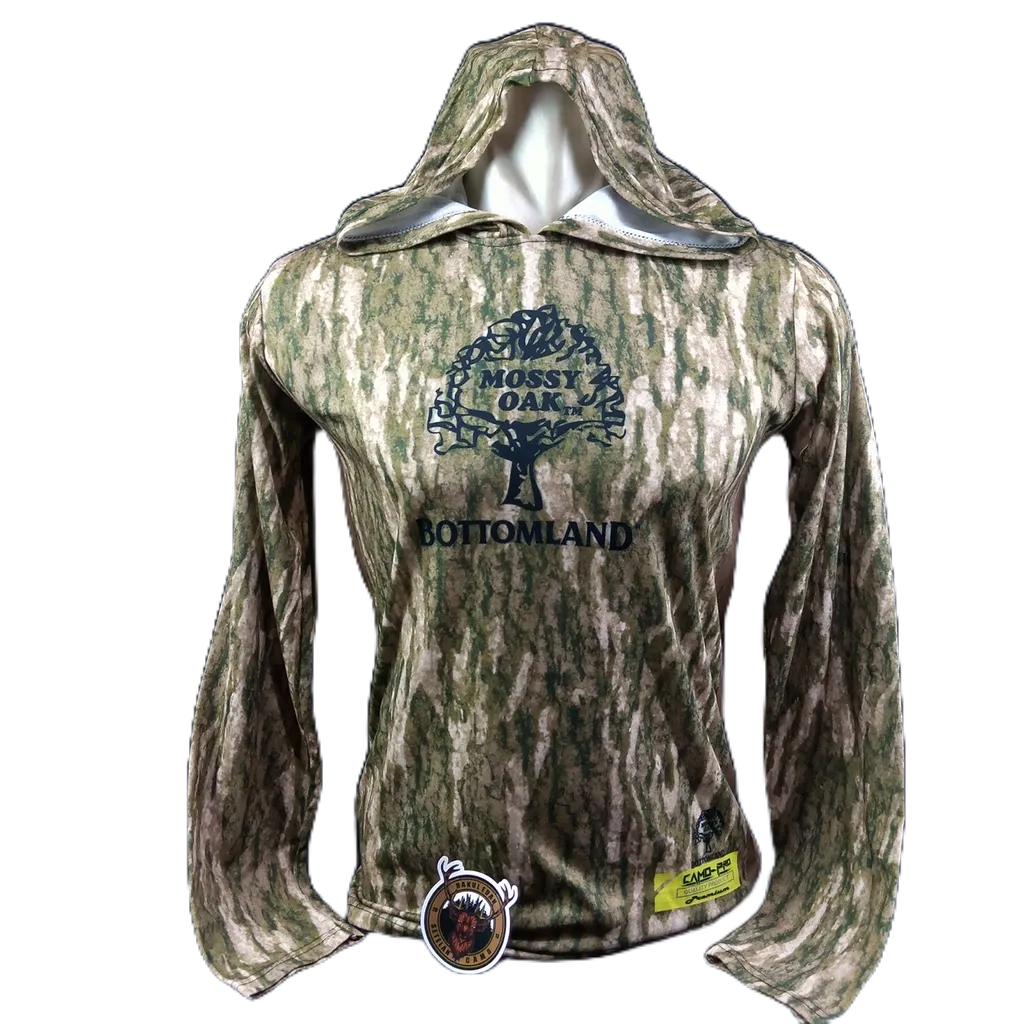 KAOS CAMO HOODIE BOTOOMLAND / KAOS CAMO 3D BIG SIZE / BAJU KAMUFLASE / BAJU HUNTING / LUMUT POHON