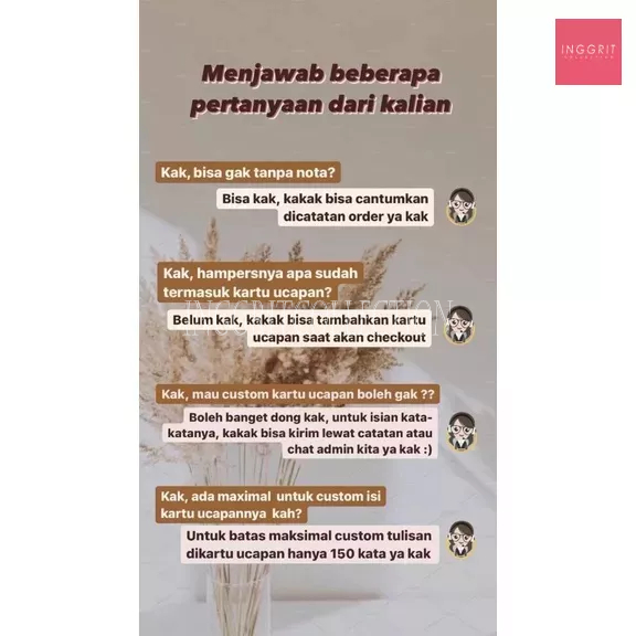 Hampers Gift Box Wedding Kado Cewek Cowok Kado Ulang Tahun Wisuda Anniversary Keren