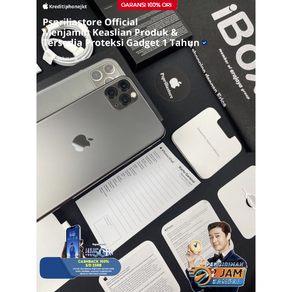 Terlaris Ip 11 Pro ibox - 64GB - 256GB - Like New - JAMINAN ORI
