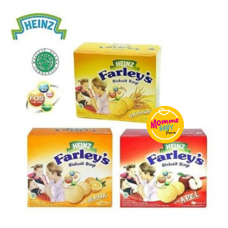 Heinz Farley's Biskuit 6-24 Bulan Bayi 120gr / Heinz Farley Biskuit