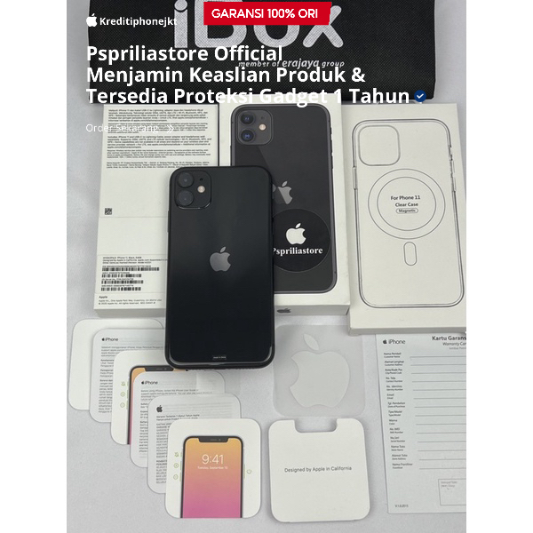 IP 11 64 GB Ibox Garansi Aktif