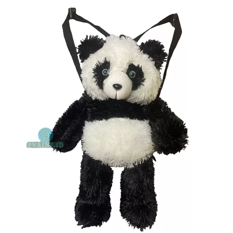 Tas Panda Ransel Boneka Bulu Lembut Aman Dicuci Motif Gemoy Trendy Untuk Kasual Maupun Sekolah