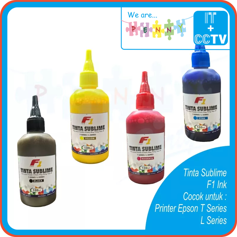 Jual Tinta Sublime F1 Ink 100ml Khusus Printer Epson T Series L Series 100 Original Shopee 3526