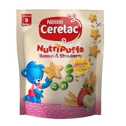 Nestle CERELAC NutriPuffs / Nestle Cerelac nutri puff / nestle nutripuff Promina Milna Puff Snack Bayi