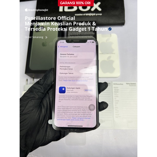 Terlaris IP 11 Pro iBox 512GB Garansi Aktif ibox Unit Langka