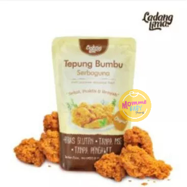 Tepung Bumbu Goreng Ladang Lima No MSG 150gr Sehat Serba Guna Organik Sehat