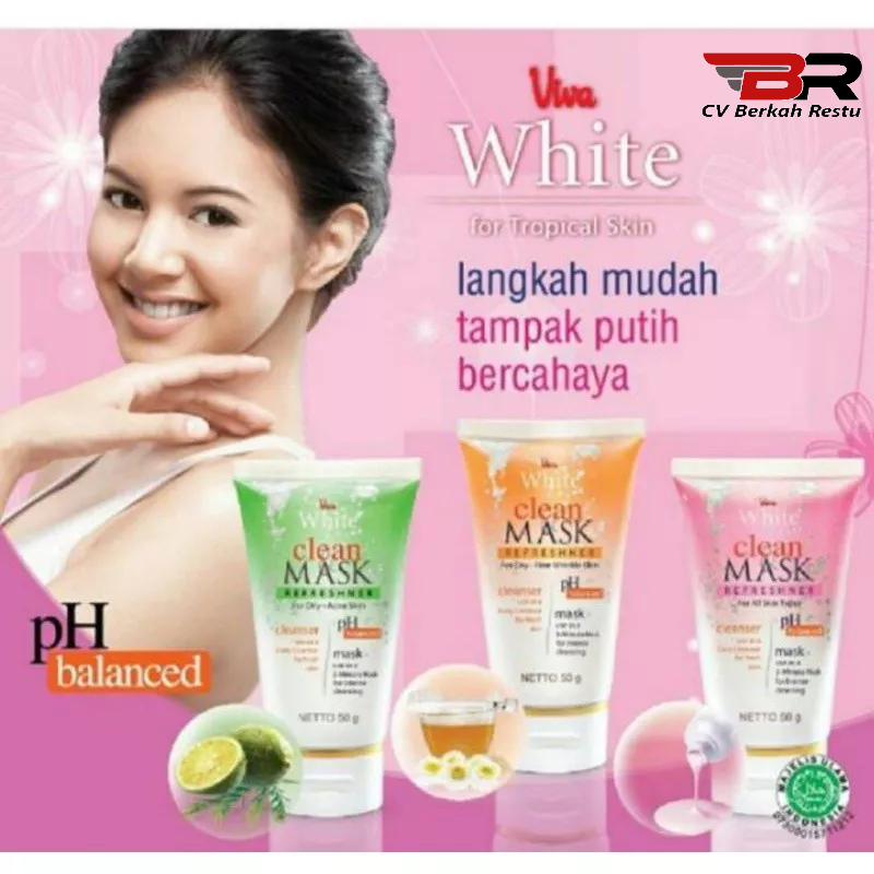 Viva White Clean & Mask - Viva White Cream Mask