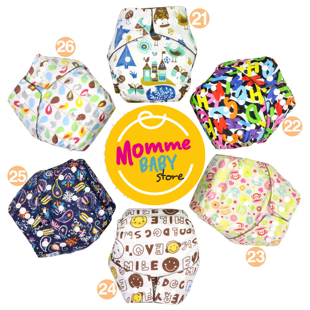 Clodi Babyland Snap Bamboo | cloth diaper | popok kain | grosir murah