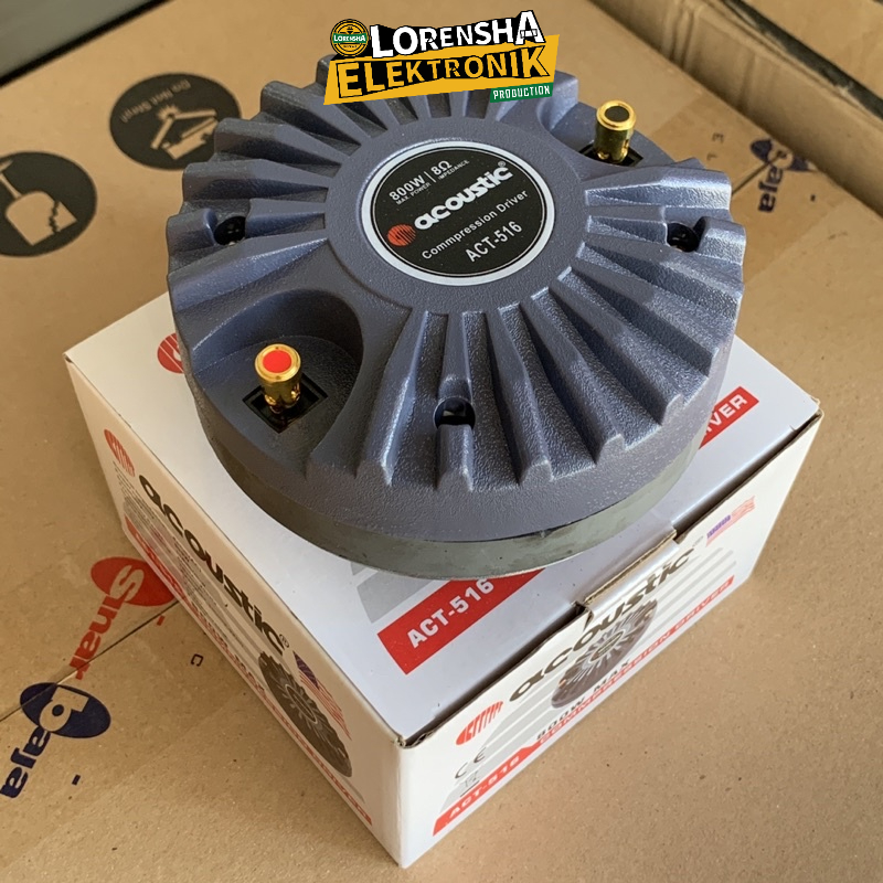 Driver Tweeter Acoustic PA - 516 Compression Driver 800 Watt