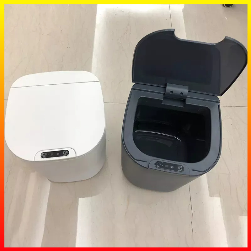Tempat Sampah Cerdas Sensor Gerak Teknologi Anti Interferensi Baterai Lithium Rechargeable USB 16L KIMD - 7RHXVDWH