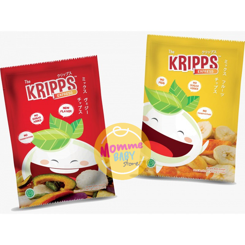 The Kripps Express Keripik Sayur Keripik Buah MPASI Bayi