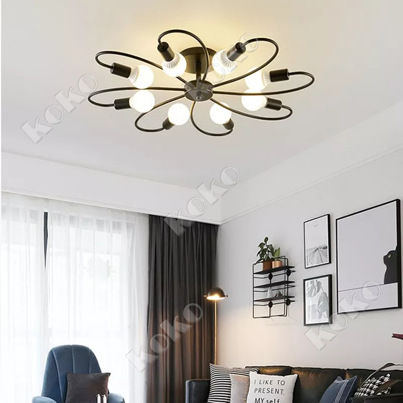 【Penjual Lokal】Bola-berbilang-Lampu-Gantung-Nordic-Chandelier-Eropa-Modern-Lampu-Gantung-Nordic-Dekorasi-Rumah-Lampu-Langit-langit-Makan-Lampu-Gantung-Gantung-untuk-Ruang-Tamu-Ruang-Makan