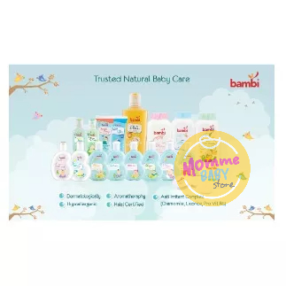 Bambi Baby Care Cologne / Compact Powder / Hair Lotion / Anti Mosquito / Face Cream / Diaper / Prickly Powder / Mild Lotion