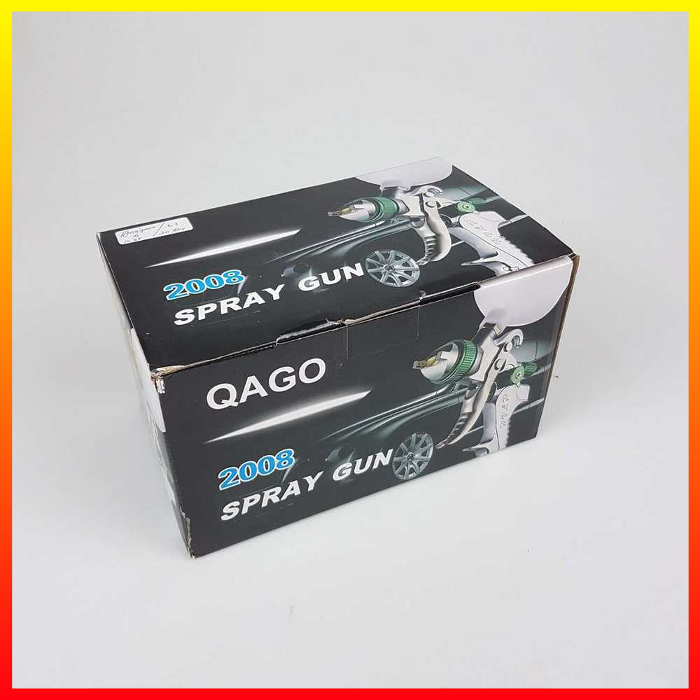 Professional Spray Gun Cat Mobil Motor Nozzle Airbrush 1.4/1.7/2.0mm Cup 600ml Pot Putih HVLP - 7CHZ7XGR