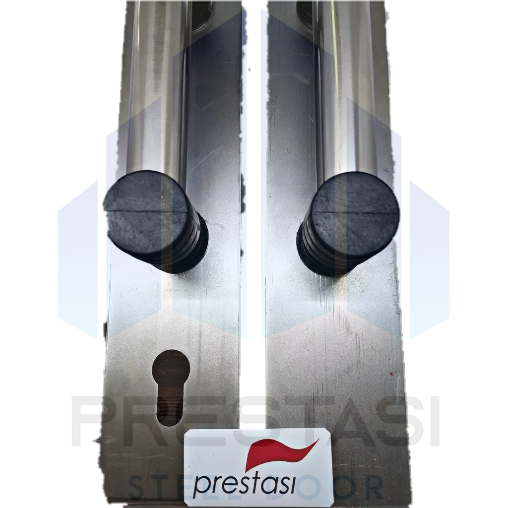 HJK Handle Handel Stainless Combined Pintu Folding Gate Harmonika