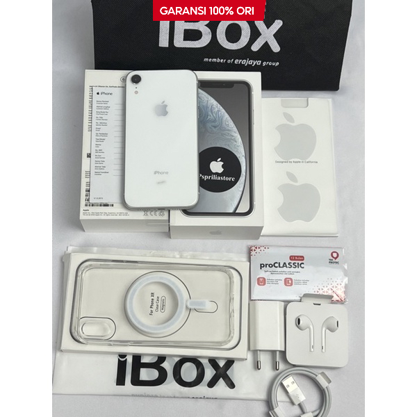 Iphone Xr 64GB EX IBOX INDONESIA Fullseat original