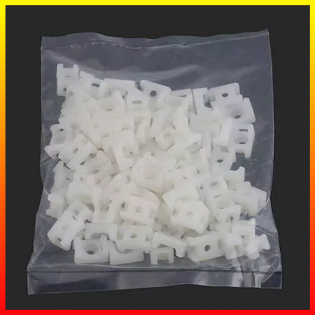 Perekat Pemegang Organizer Dudukan Pengikat Kabel Ties Tie Mount Cord Organizer 100PCS YUEQING HC-1S - 7RUA4YWH