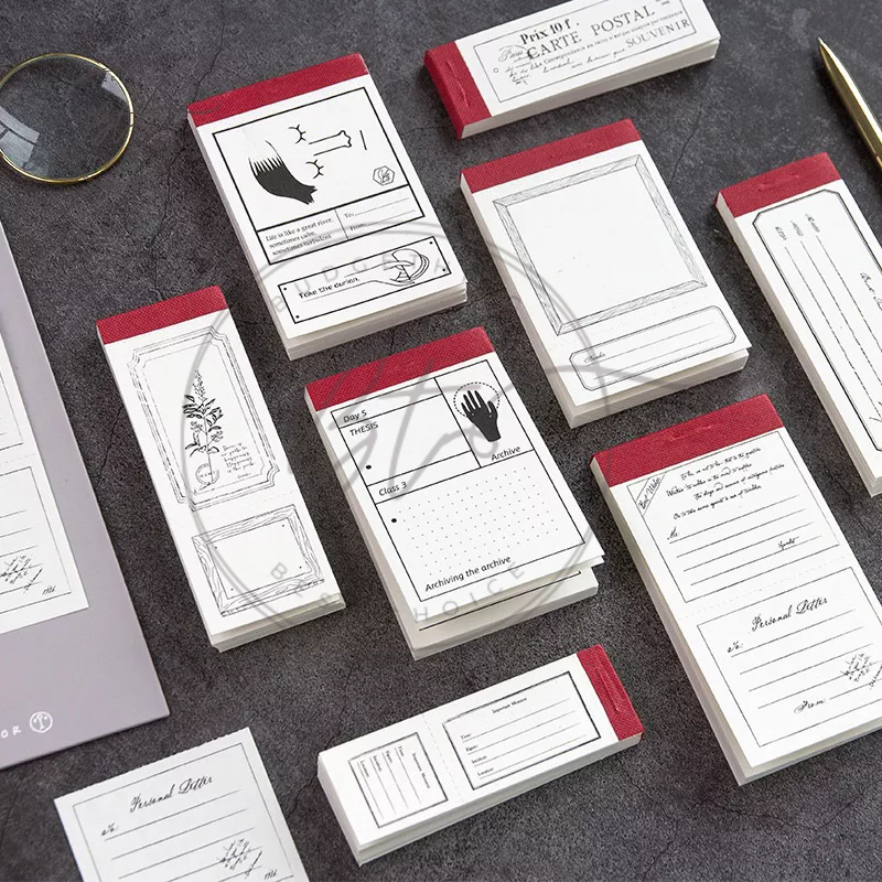 

[B021] 50pcs Kertas Memo Sobek Gaya Retro Untuk Dekorasi Kantor/Sekolah