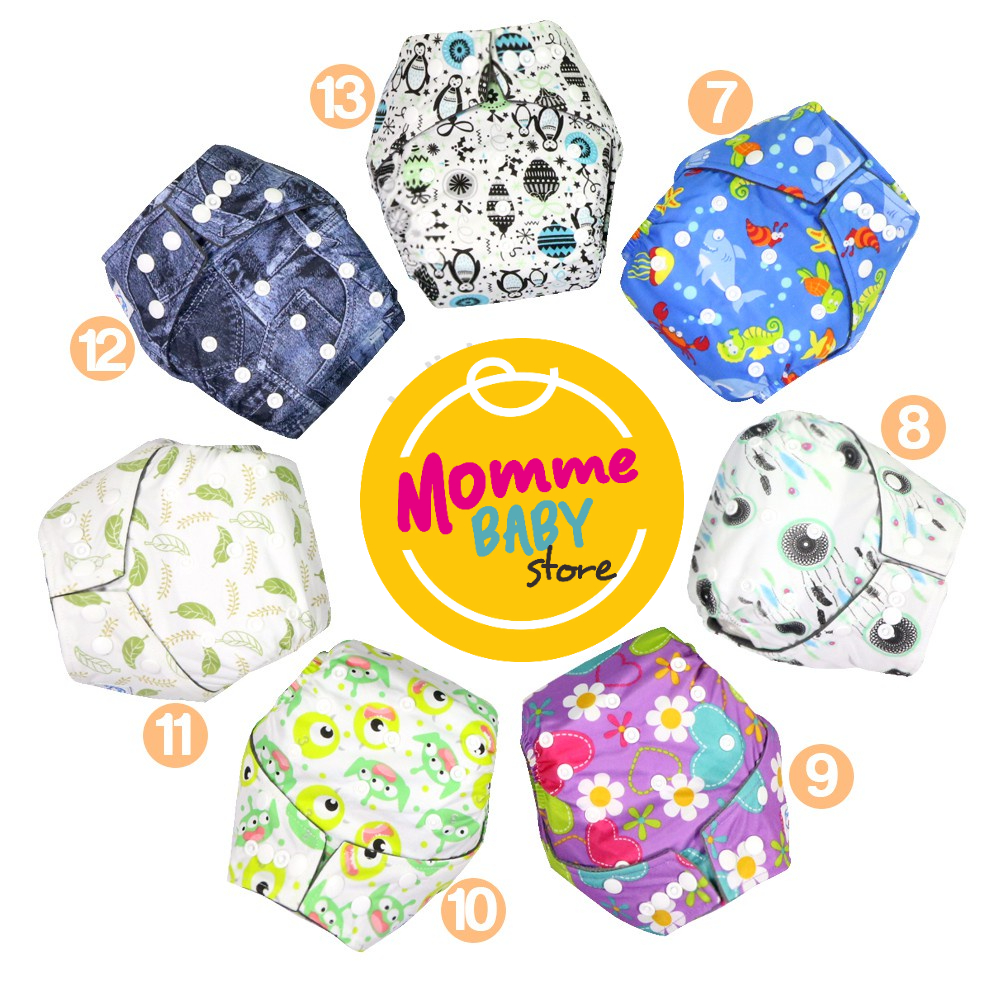 Clodi Babyland Snap Bamboo | cloth diaper | popok kain | grosir murah