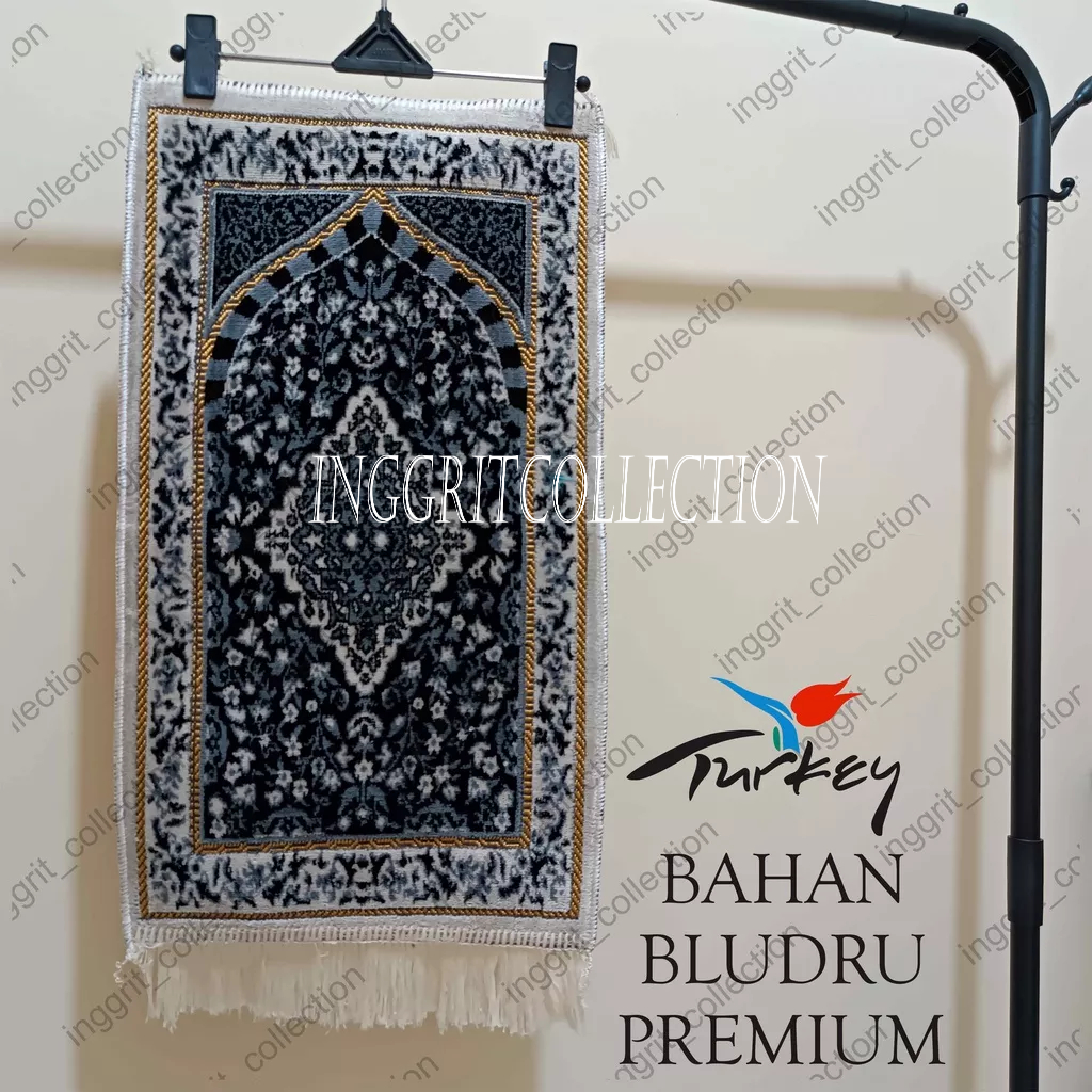 Sajadah bulu tebal Turki premium Bludru Lembut, Sajadah Turki motif yakar ,sajadah Oleh oleh haji dan umro, sajadah souvenir tahlil