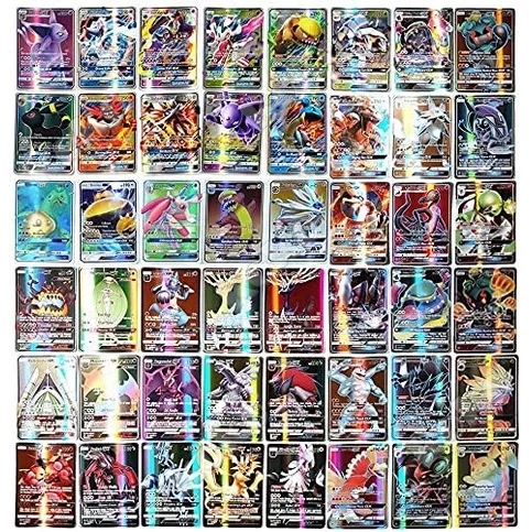 【Penjual Lokal】Kartu Pokemon VMAX English Version / Kartu Game Pokemon VMAX Shining  55pcs / 200pcs / 300pcs / 400pcs