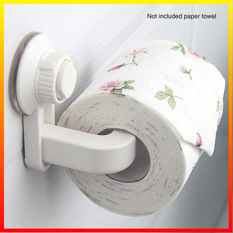 Tissue Storage Gantungan Tempat Tisu Toilet Rak Kamar Mandi Suction Cup HOUSEEN 8809-3 - 7RHXG1BK