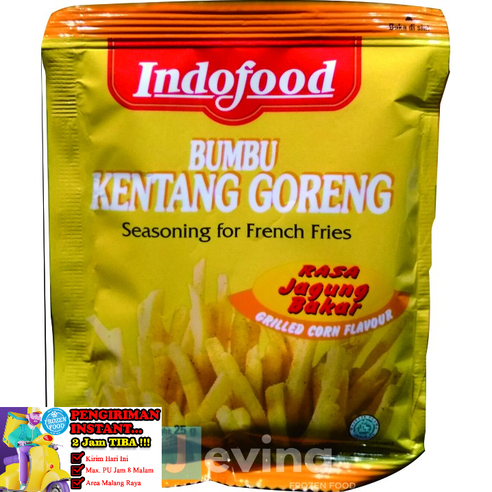 

Indofood Bumbu Kentanggoreng Rasa Jagung Bakar 25g