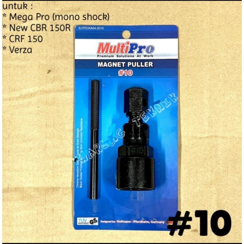 TREKER MAGNET PULLER #10 MULTIPRO VERZA MEGAPRO MONO CBR150 R CRF 150