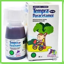 TEMPRA SYRUP 2-6 TAHUN (30ML, 60ML, 100ML)
