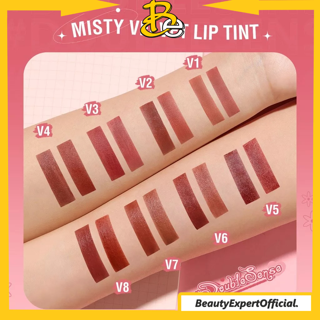 ⭐ Beauty Expert ⭐PINKFLASH DoubleSense 2 IN 1 Dual-ended Lipstick Liquid Matte Lipstick Velvet Tint Lightweight High Pigment Lasting PF-L13