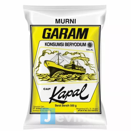 

Garam Cap Kapal 500g