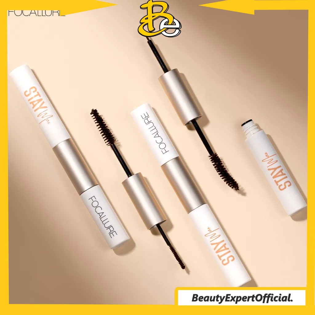 ⭐️ Beauty Expert ⭐️ FOCALLURE 2 In 1 Waterproof Maskara &amp; Eyeliner fiber eyelash primer FA160