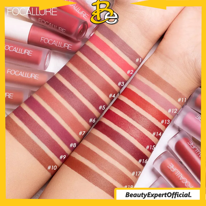 ⭐️ Beauty Expert ⭐️ FOCALLURE Staymax Lipstik Tahan Air Lip Gloss FA134 - MakeUp Kosmetik