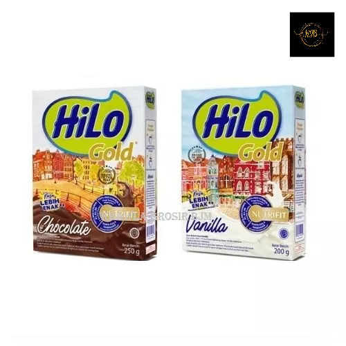 

HILO GOLD HIGH SUSU TINGGI KALSIUM CHOCOLATE VANILA 250Gr