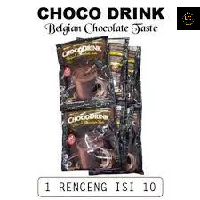

CHOCO DRINK BELGIAN CHOCOLATE 28 GR 1 RENCENG (10 PCS)