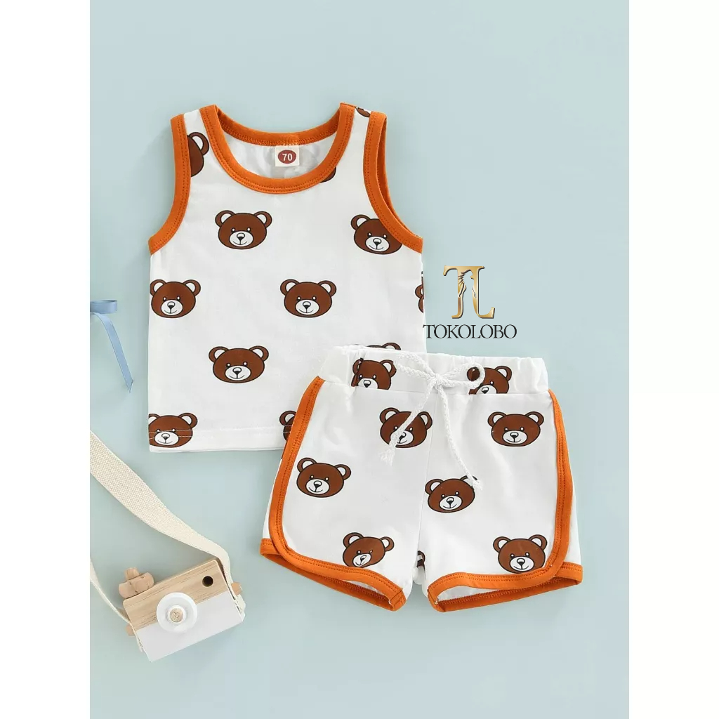 tokolobo 12.12 BIRTHDAY Set Anak Singlet RIMA