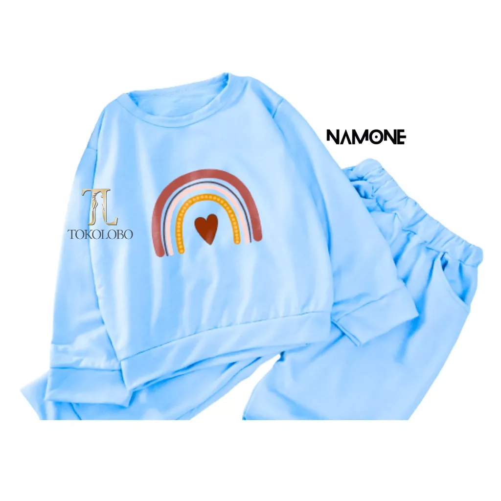 tokolobo Set Sweater NAMONE Unisex (DTF Printing).