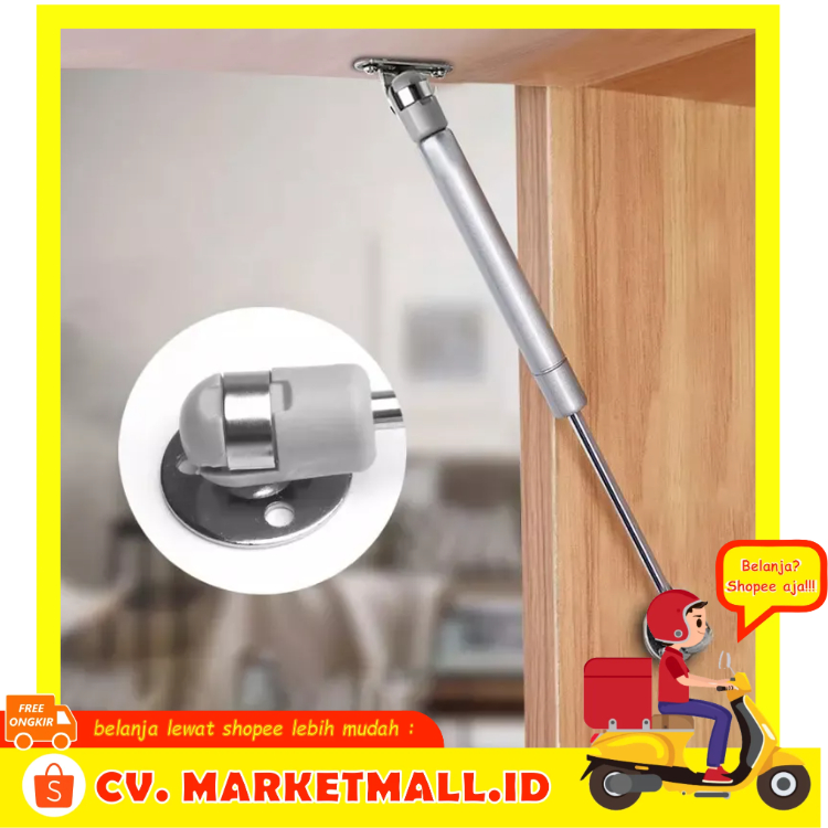 Batang Penyangga Hidraulik Pintu Furniture Kabinet Bracket Engsel Pintu Laci Tekanan Udara Teleskopik BETOCI CG040 - 7ROTHUSV