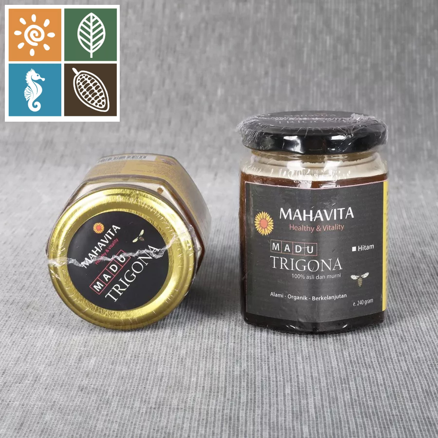 

Madu Trigona Stingless Bee Honey Klanceng ASLI 240 g Mahavita Honey