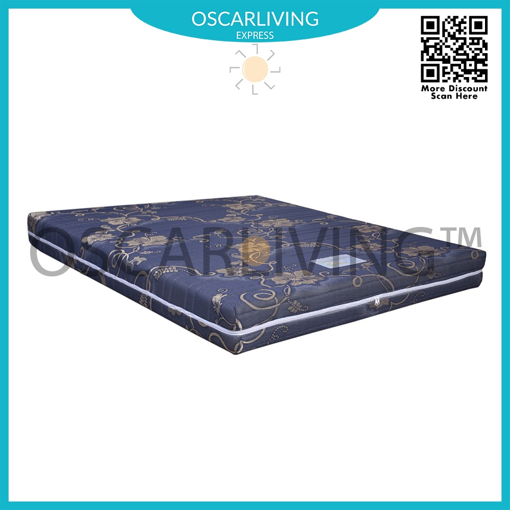 Saveland Ultra Super Rebounded Tebal 20 Cm Biru Mattress Only [Khusus Jabodetabek]