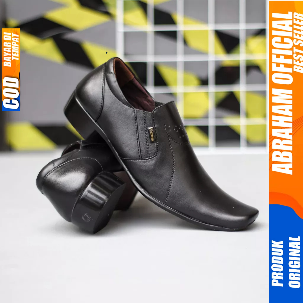 Sepatu Formal Kerja Kulit Pantofel Ukuran Besar 44 45 46 47 Pria