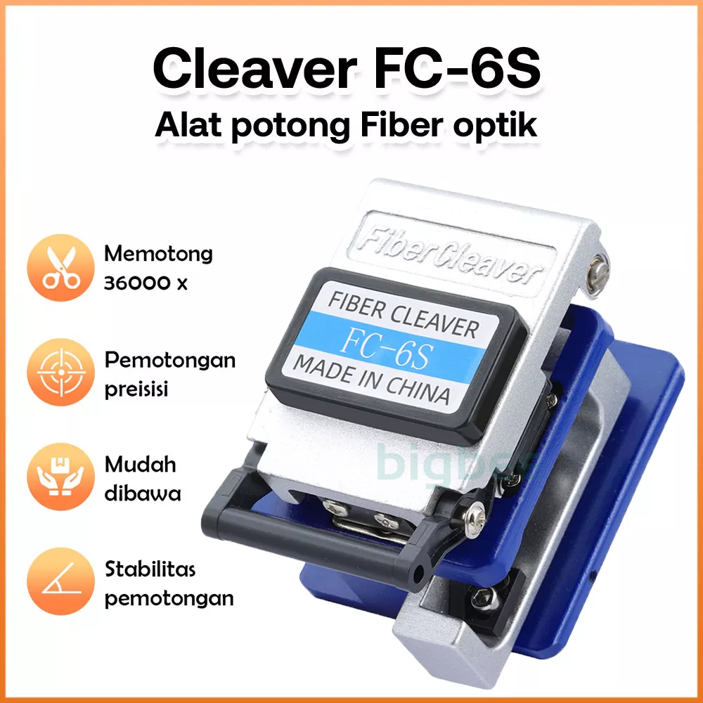 Fibre Cleaver Model Sumitomo FC-6S FO/Fiber Optic/Optik Fiber Konektor Fiber Optik Presisi Tinggi