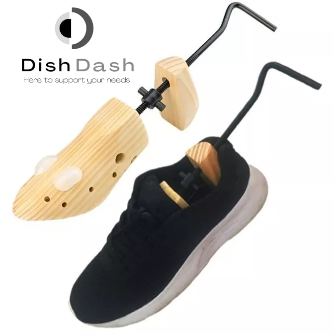 [BAYAR DI TEMPAT] 1 Pcs Shoe Stretcher Pine Wood Kayu - Agar Sepatu Awet dan Anti Bau