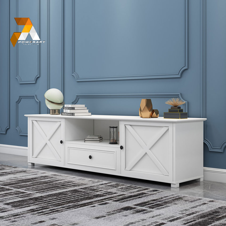 MEJA TV MODERN KLASIK CAT DUCO BUFET TV CABINET TV MODERN stand tv