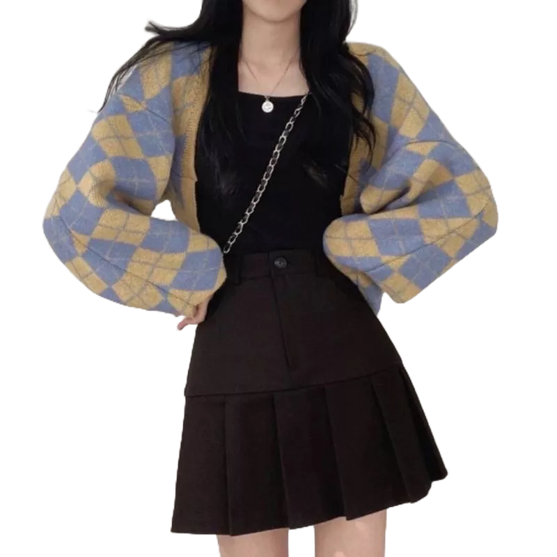 Kardigan wanita/Cardigan wanita Cardigan Crop | Sooyun knite cardy | Cardigan premium korean | Kardi