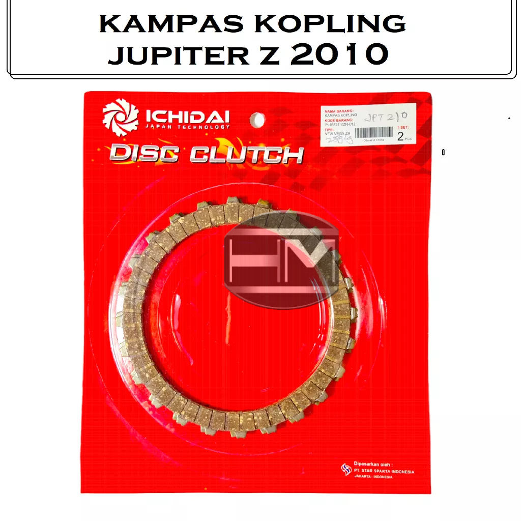 KAMPAS KOPLING JUPITER Z 2010 MEREK ICHIDAI