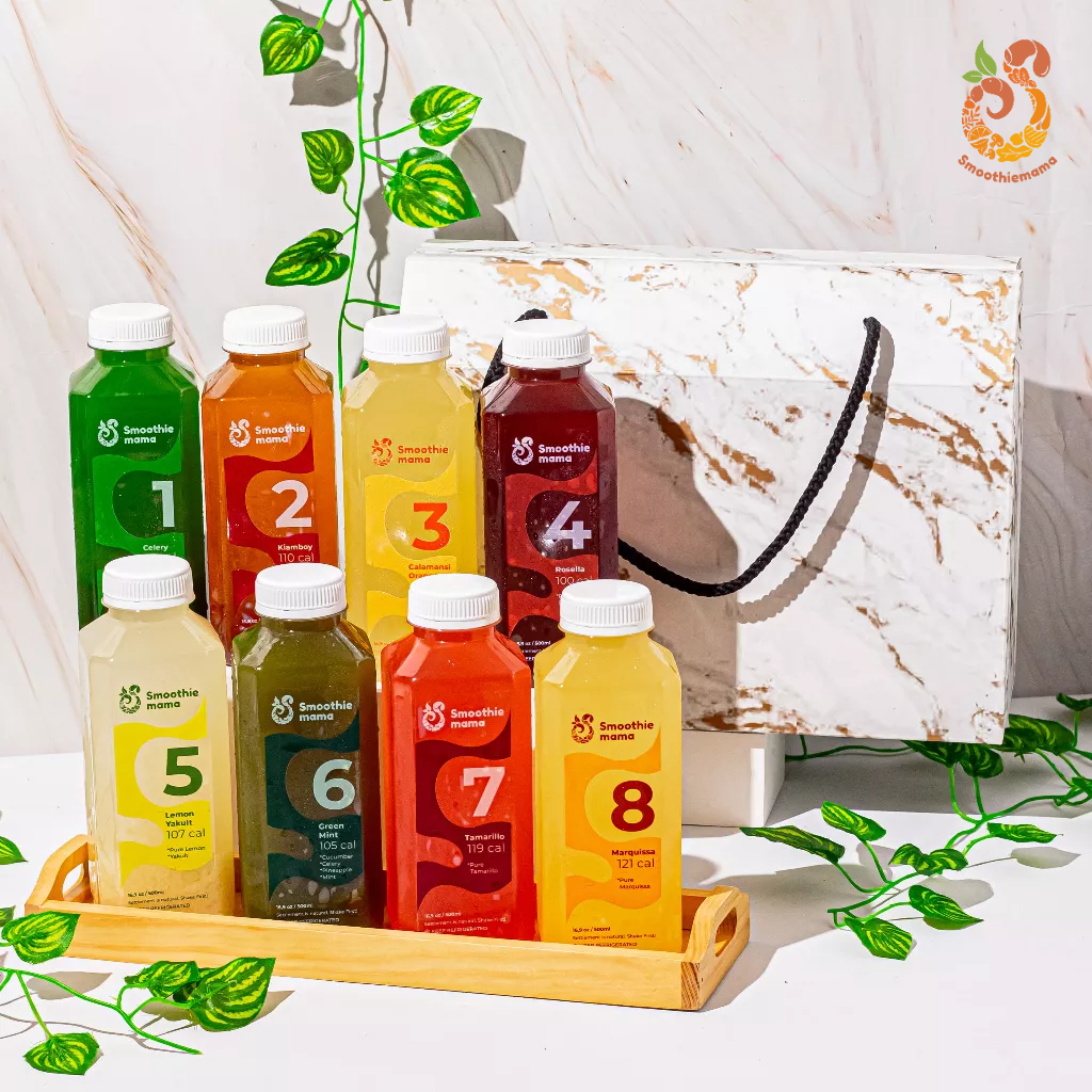 

Hampers Paket Jus Kesehatan Cleanse Juice Cold Paket Pressed Detox Diet Fresh Aneka Rasa Banyak Varian Smoothiemama BEST SELLER!