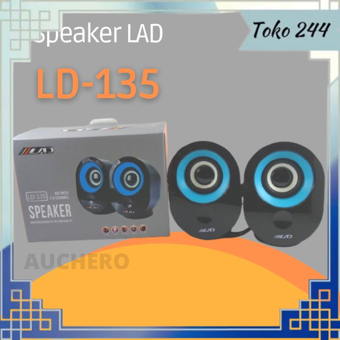 SPEAKER MULTIMEDIA KOMPUTER PC LD-135 SPIKER LAD LAPTOP KABEL USB
